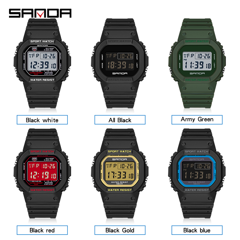 SANDA G Style montre numérique - Tide Watch Surf avis et prix