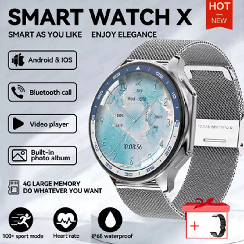 Montre connectée pour hommes e - Smartwatch Iphone Watch For Men avis et prix