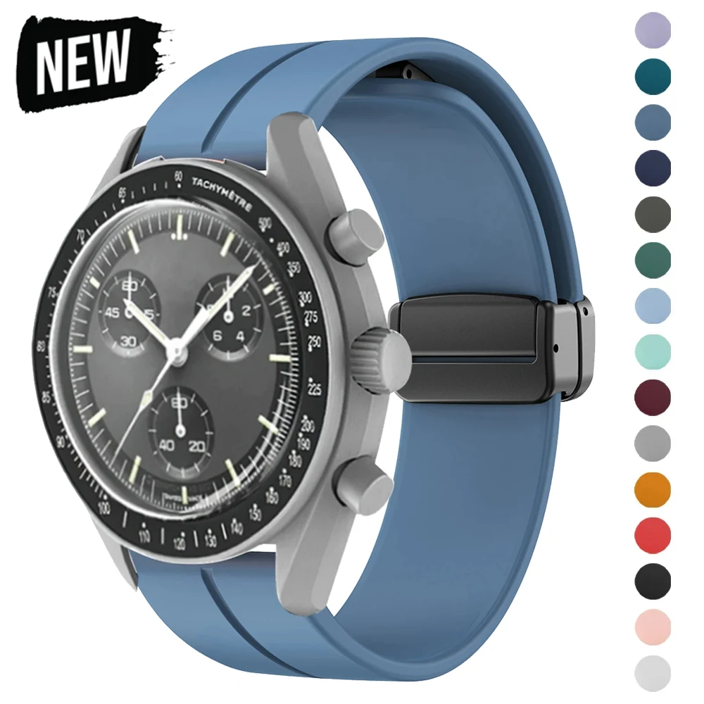 Bracelet en silicone pour Omeg - Watch Watch Xs avis et prix