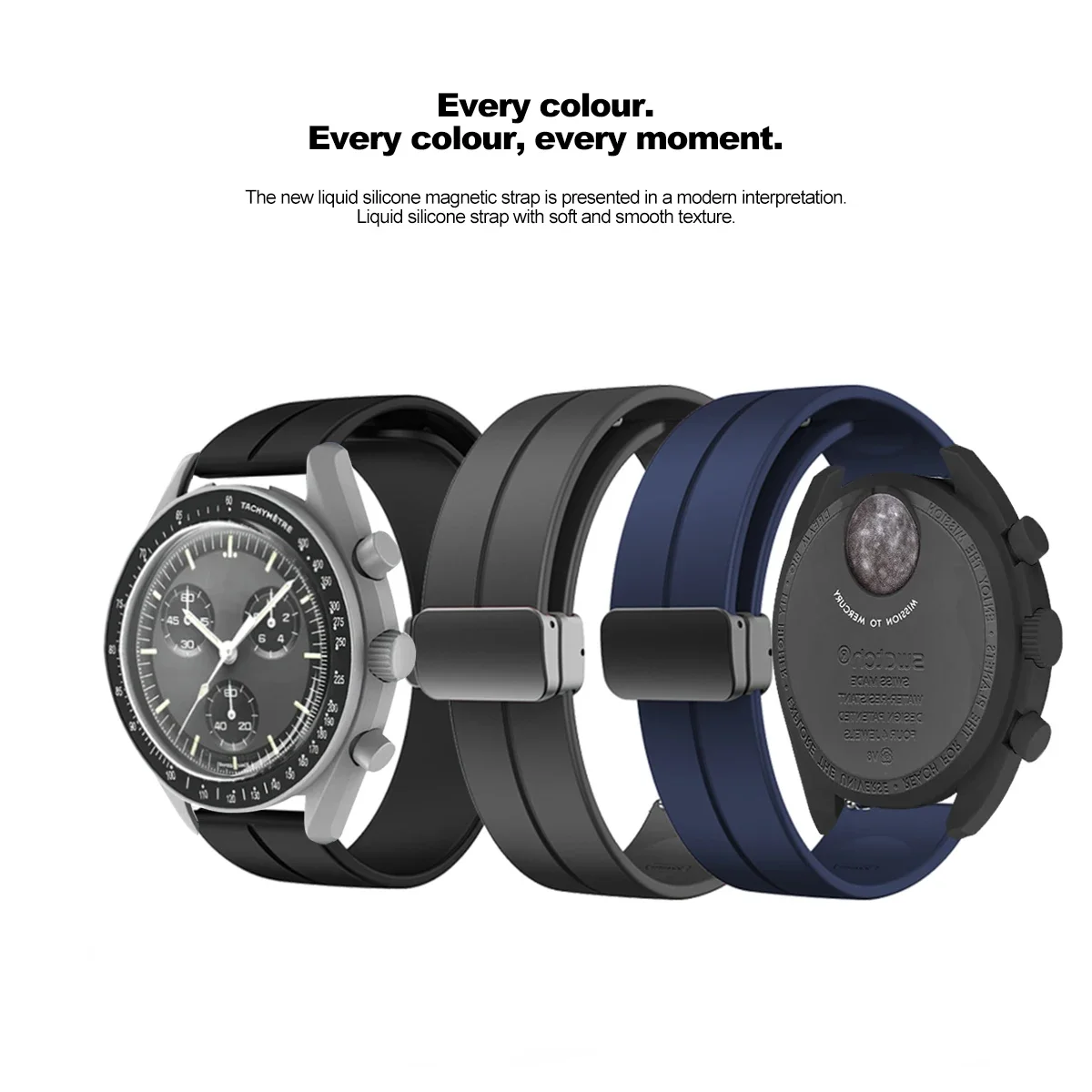 Bracelet en silicone pour Omeg - Watch Watch Xs avis et prix