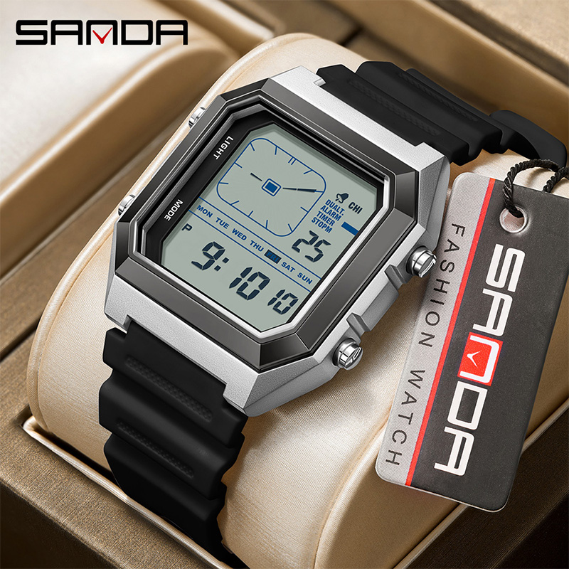 SANDA 6307 Nouvelle montre éle - Tide Watch Surf avis et prix