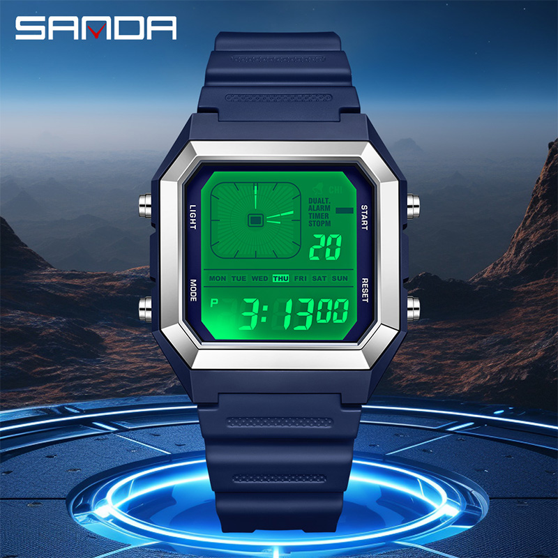 SANDA 6307 Nouvelle montre éle - Tide Watch Surf avis et prix