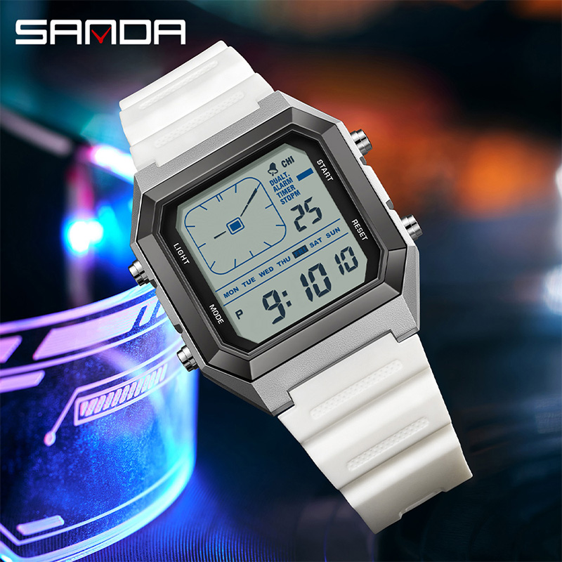SANDA 6307 Nouvelle montre éle - Tide Watch Surf avis et prix
